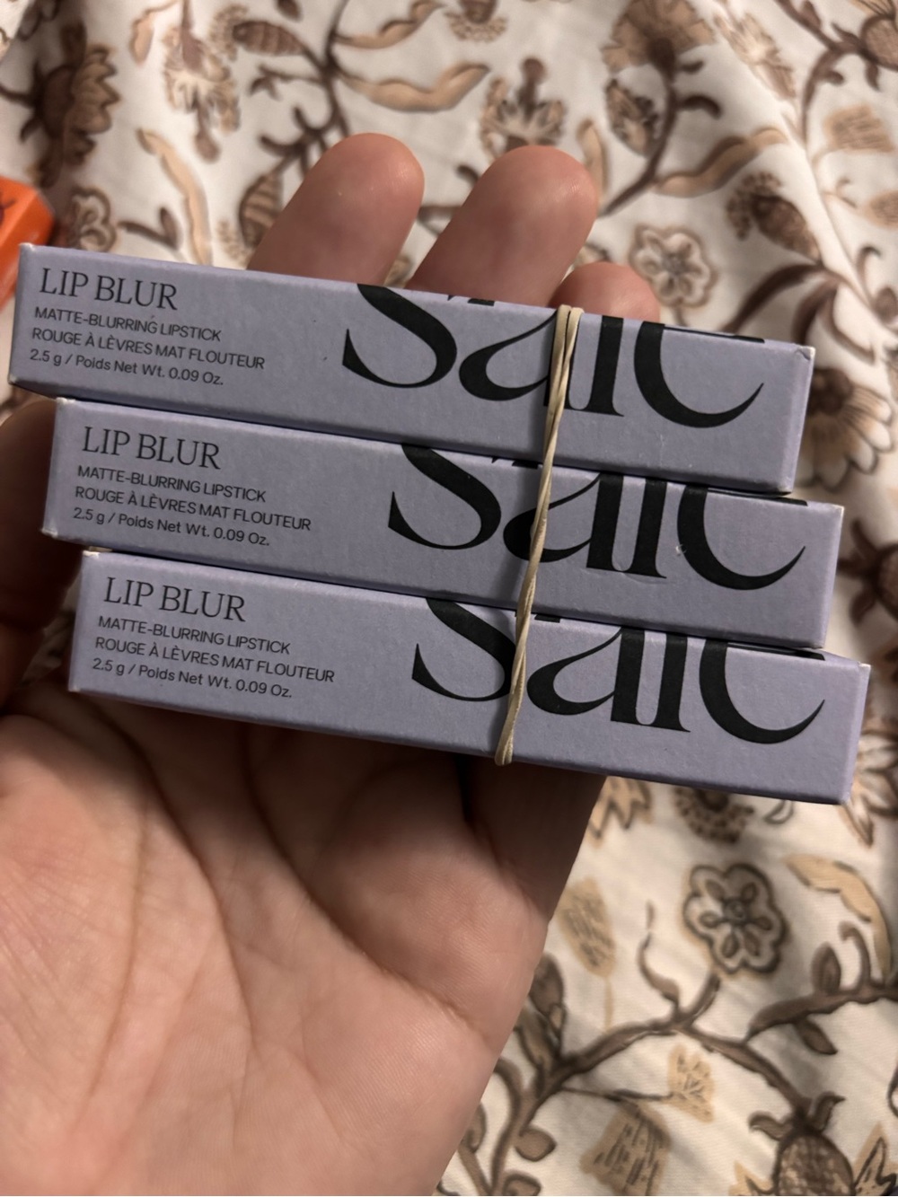 Lip Blur Matte-Blurring Lipstick - Lavender Packaging (Set of 3)